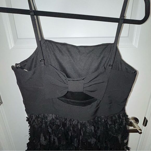 Altar'd State Tulle Organza Floral Applique Party Dress - Picture 10 of 12